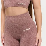 GymBeam Pantaloni scurți pentru femei FLO Mauve · záber 2
