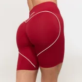 GymBeam Pantaloni scurți pentru femei Varsity Red · záber 4