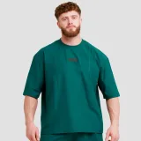 GymBeam Oversized Unstoppable T-shirt Green · záber 1