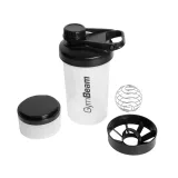 GymBeam Shaker compartimentat 2in1 Clear 500ml · záber 4