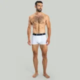 STRIX Boxeri pentru bărbați Essential Trunks 2Pack White · záber 5