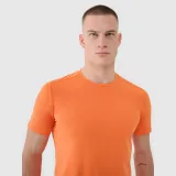 Pánske rýchloschnúce tréningové tričko - oranžové · záber 2