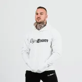 GymBeam Hanorac PRO Hoodie White · záber 1