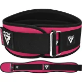 RDX Sports Centură fitness pentru femei RX3 Pink - Mărime: S | Culoare: viacfarebná | Pohlavie: Femei | Vek: Adulți | Greutate: 0,297 g | Pachet: 35 · záber 5