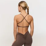 GymBeam Sutien sport Fierce Cappuccino · záber 4