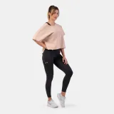 NEBBIA Colanți pentru femei Active High Waist Smart Pocket Black · záber 4
