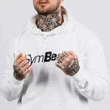 GymBeam Hanorac PRO Hoodie White · záber 2