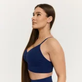 GymBeam Sutien Sport Seamless Sculpt Navy · záber 3