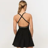 GymBeam Rochie Sport Varsity Black · záber 4