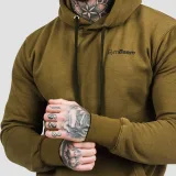 GymBeam Mikina Athlete Military Green Black · záber 3