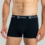 STRIX Boxeri pentru bărbați Essential Trunks 2Pack Black · záber 1
