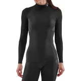 Tricou de compresie pentru femei Series-3 Thermal Long Sleeve Top Black - SKINS · záber 1