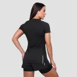 GymBeam Tricou de alergare pentru femei Pulse Black · záber 3