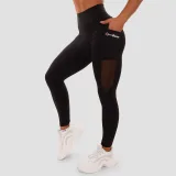 GymBeam Colanți pentru femei Mesh Panel black · záber 2