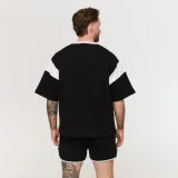 GymBeam Pantaloni scurți sport Varsity Black · záber 2