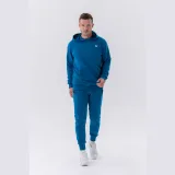 NEBBIA Hanorac pentru bărbați Pouch Pocket Blue · záber 3