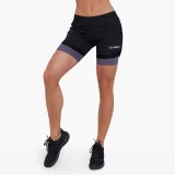 GymBeam Pantaloni scurți femei 2in1 Black Grey · záber 3