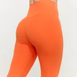 GymBeam Colanți pentru femei High-waist Limitless Orange · záber 4