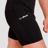 GymBeam Pantaloni scurți de compresie High Black · záber 2