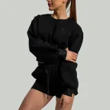 STRIX Hanorac pentru femei Lunar Cropped Black · záber 3