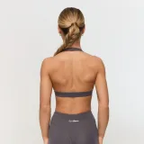 GymBeam Sutien sport Fierce Halter Grey · záber 4