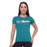 GymBeam Tricou pentru femei Strong Tomorrow Blue · záber 5