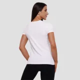 GymBeam Tricou pentru femei Stronger Together White · záber 4