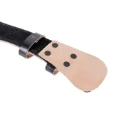 GymBeam Centură fitness din piele Black · záber 4