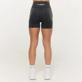 GymBeam Pantaloni scurți pentru femei Lift Seamless Coal · záber 2