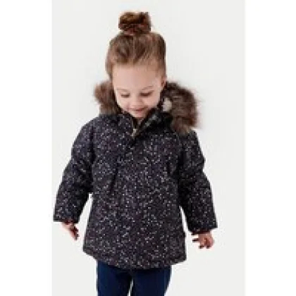 NAME IT Smučarska jakna 13230596 Mornarsko modra Regular Fit