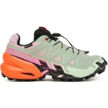 Trekking čevlji Salomon Speedcross 6 Gtx Icon L45486900 Svetlo zelena