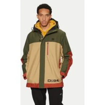 DC Shoes Jakna za snowboard Defiant ADYTJ03084 Zelena Standard Fit