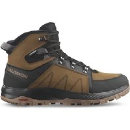 Trekking čevlji Salomon Outchill Thinsulate™ Waterproof L47381900 Rjava