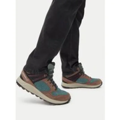 Merrell Pohodni čevlji Wildwood Mid Ltr Wp J068031 Zelena