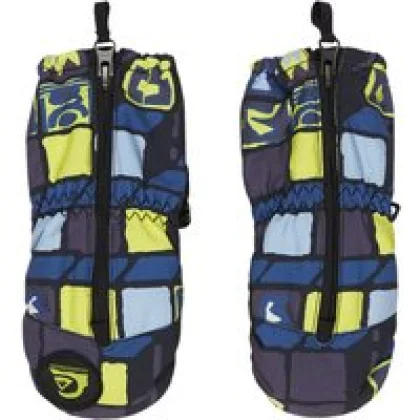 Quiksilver Smučarske rokavice Indie EQKHN03011 Siva
