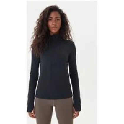 Girlfriend Collective Športna majica Reset 3054 Črna Slim Fit