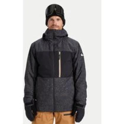 Quiksilver Jakna za snowboard Sycamore Printed EQYTJ03514 Črna