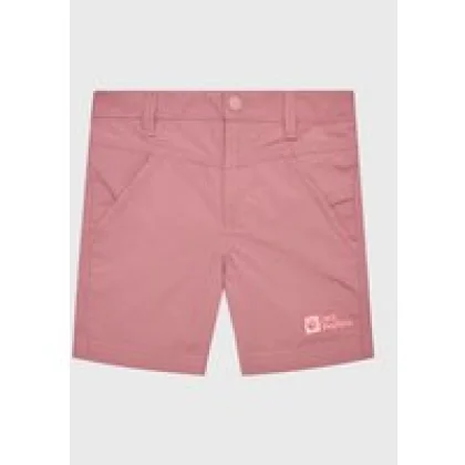 Jack Wolfskin Kratke hlače iz tkanine Sun 1605614 Vijolična Regular Fit
