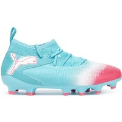 Čevlji za nagomet Puma Future 8 Match Re-Charge Fg/Ag Jr 108762 01 Svetlo modra