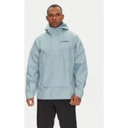 adidas Pohodna jakna Terrex Xploric 2.5L JD8347 Modra Loose Fit