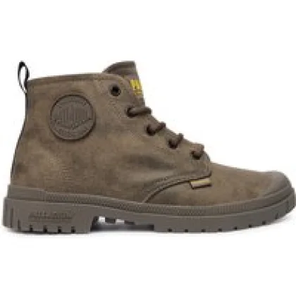 Palladium Pohodni čevlji Pampa Sp20 Hi Wax 74388-213-M Rjava