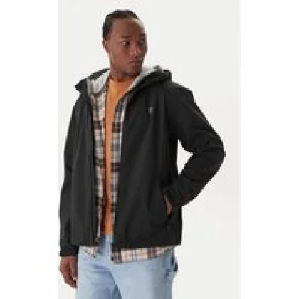 Billabong Dežna jakna Rainstorm EBYJK00137 Črna Regular Fit