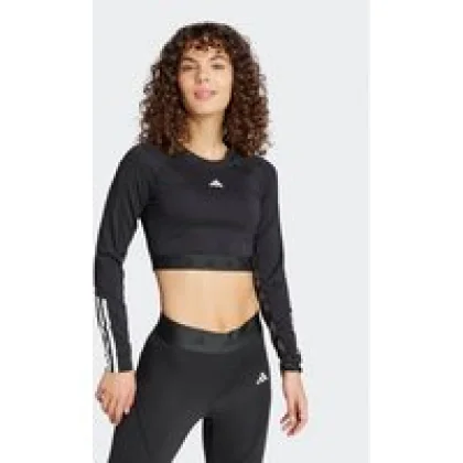 adidas Športna majica Hyperglam Training IN6773 Črna Slim Fit