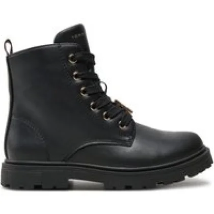 Pohodni čevlji Tommy Hilfiger Lace-Up Bootie T1A5-33561-1351 S Črna