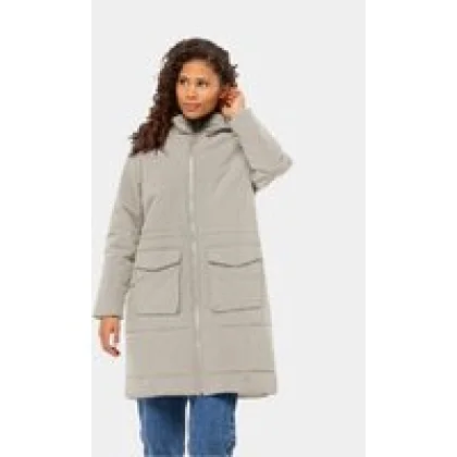 Jack Wolfskin Zimska jakna White Frost Parka 1207361 Siva Regular Fit