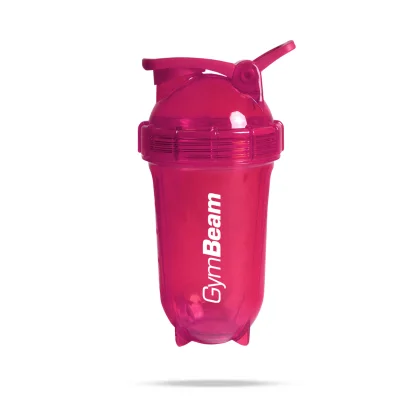GymBeam Shaker Tritan Clear Pink 500 ml