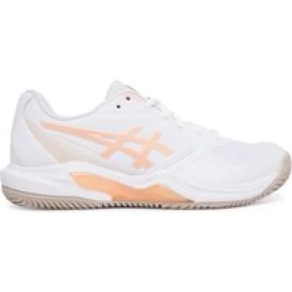 Čevlji za tenis Asics Gel-Dedicate 9 Clay 1042A314 Bela