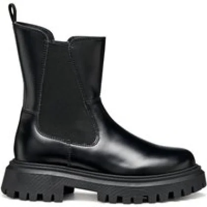 Geox Pohodni čevlji J Maquinnens J56M6D 0CNNH C9999 D Črna