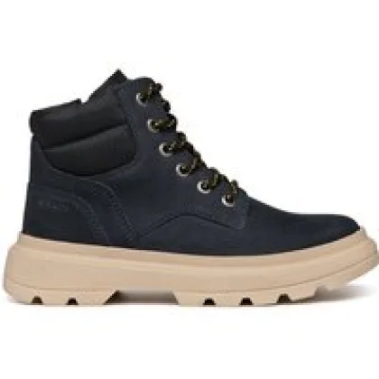 Geox Pohodni čevlji J Kiddartah Boy J46M9A 032FU C0045 M Mornarsko modra