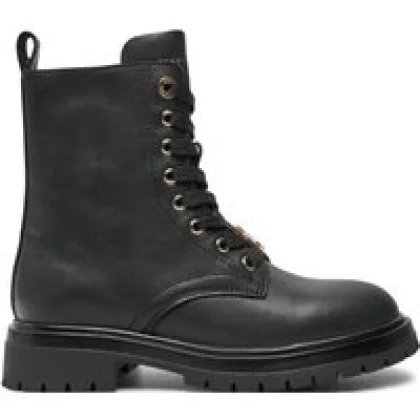 Pohodni čevlji Tommy Hilfiger Lace Up Bootie T3A5-33568-0092 M Črna